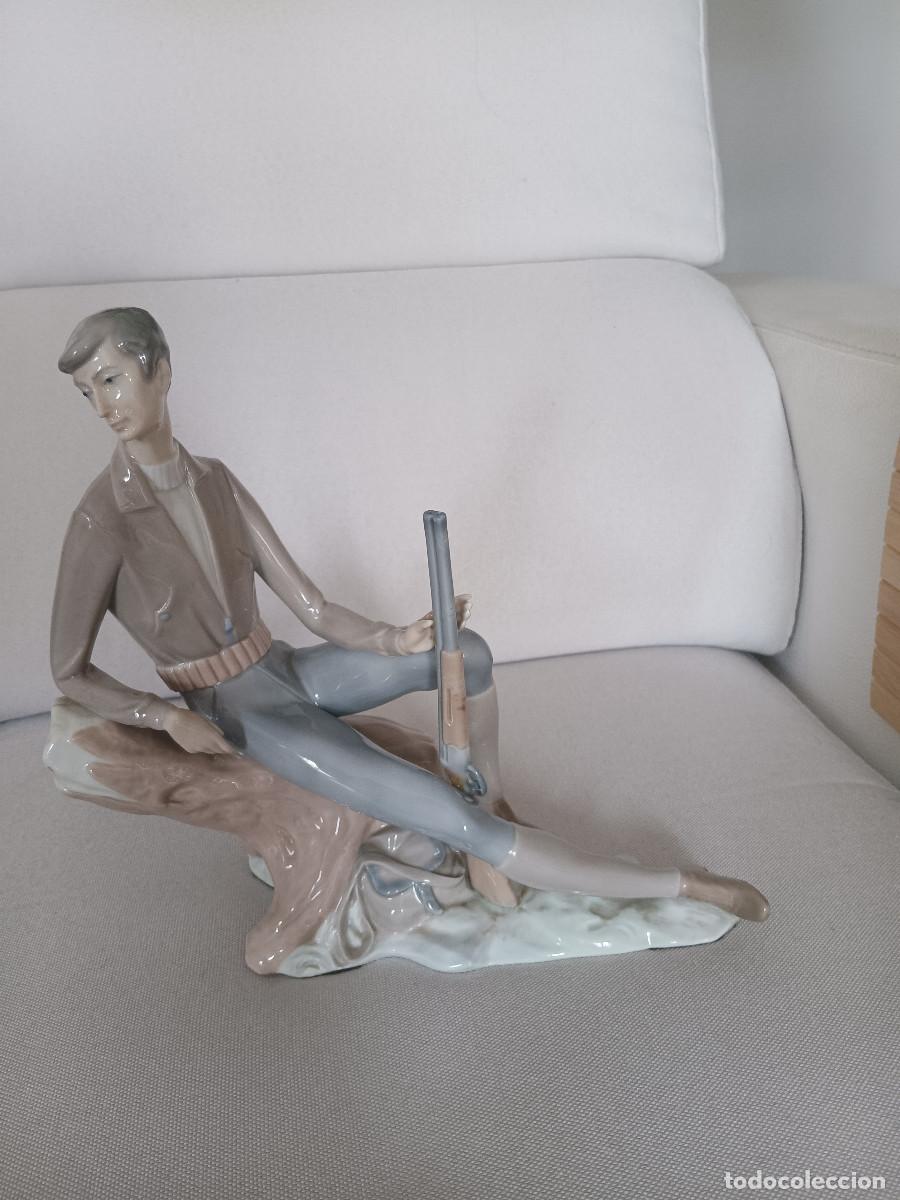 Antiques: Figura de cazador de Lladr&oacute;