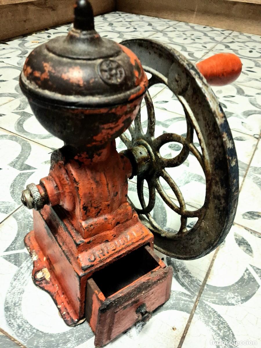 Antiques: Molinillo caf&eacute; JMP ORIGINAL, marca espa&ntilde;ola a&ntilde;os 20-30