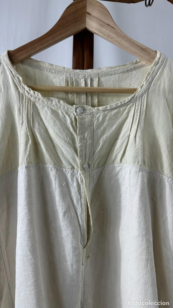 Antig&uuml;edades: Antigua camisa de c&aacute;&ntilde;amo - Foto 1