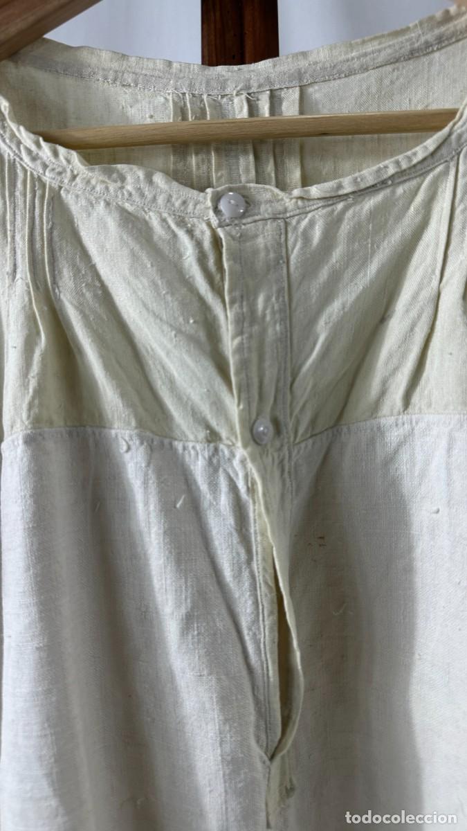 Antig&uuml;edades: Antigua camisa de c&aacute;&ntilde;amo - Foto 2