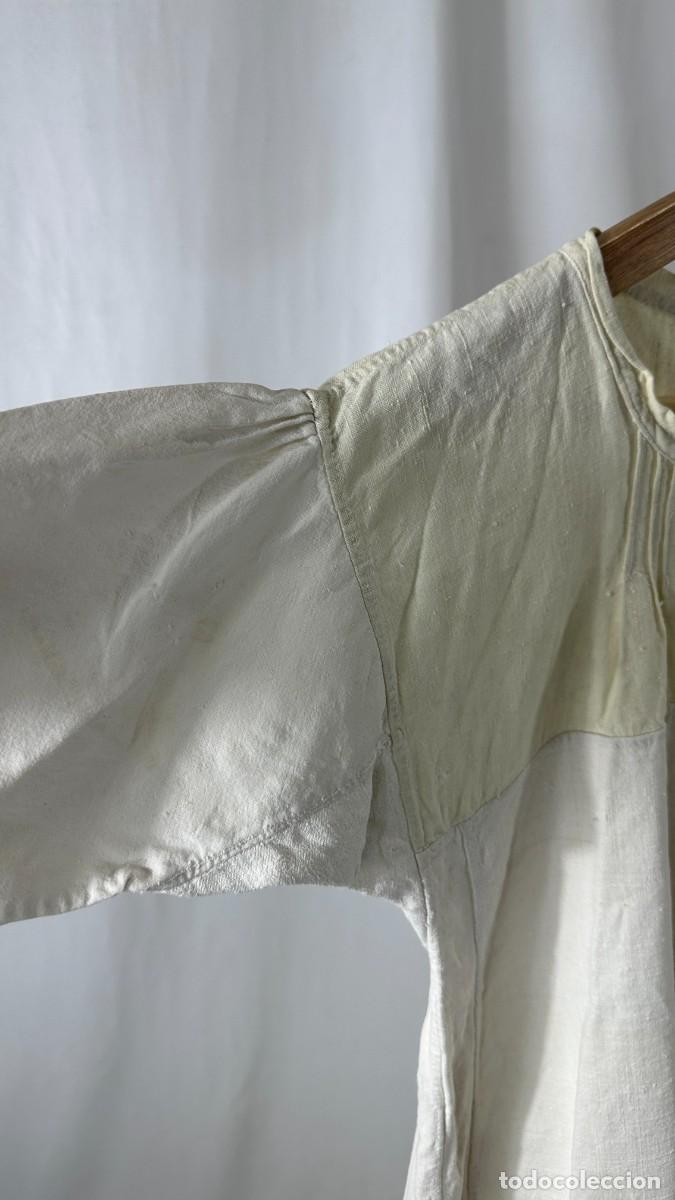 Antig&uuml;edades: Antigua camisa de c&aacute;&ntilde;amo - Foto 4