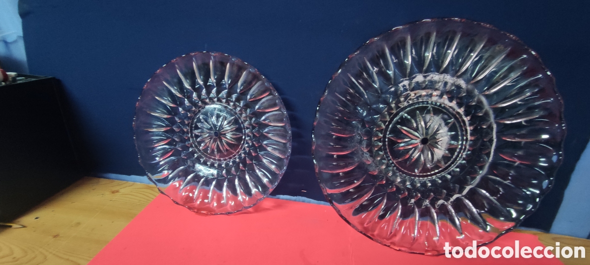 Antig&uuml;edades: Conjunto de dos platos/bandejas - Foto 5