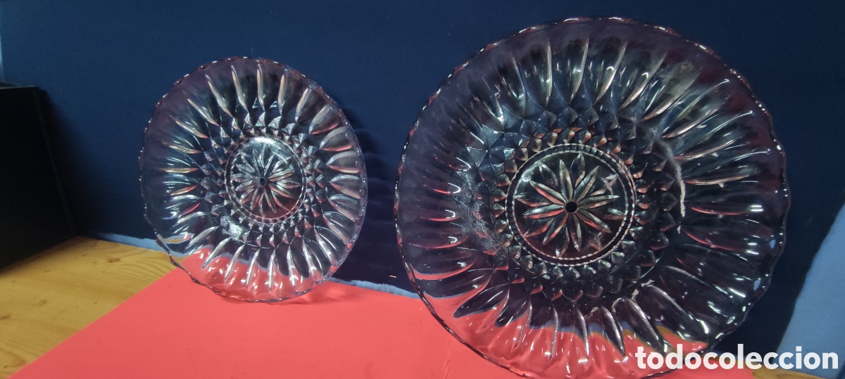 Antig&uuml;edades: Conjunto de dos platos/bandejas - Foto 6
