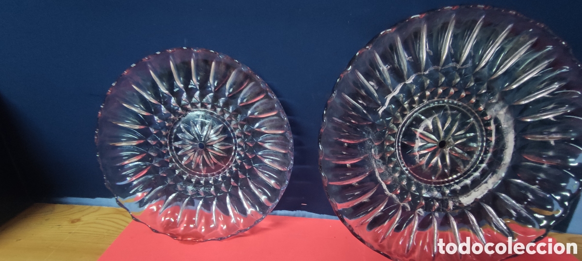 Antig&uuml;edades: Conjunto de dos platos/bandejas - Foto 7