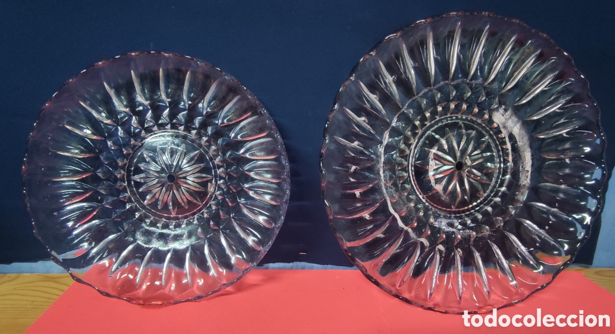 Antig&uuml;edades: Conjunto de dos platos/bandejas - Foto 1