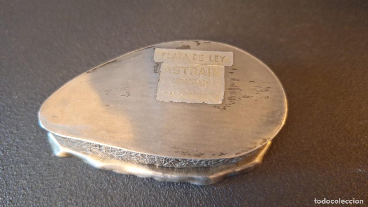 Antig&uuml;edades: Joyero Caja de Plata y Agata - Foto 10