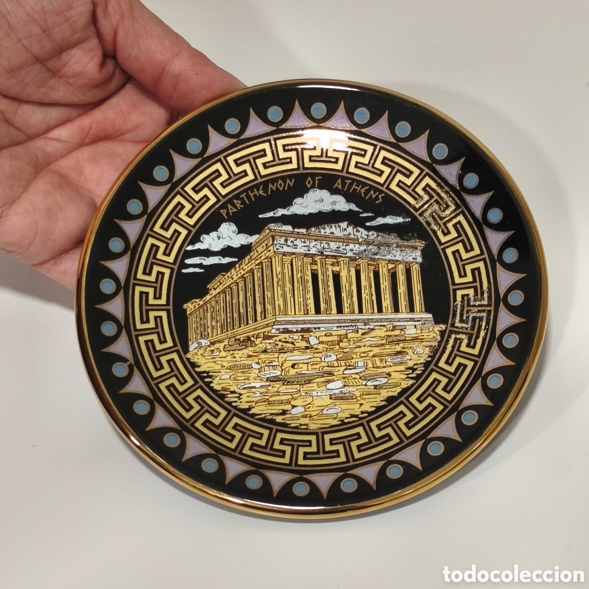 Antig&uuml;edades: Plato decorativo del Parten&oacute;n - Foto 4