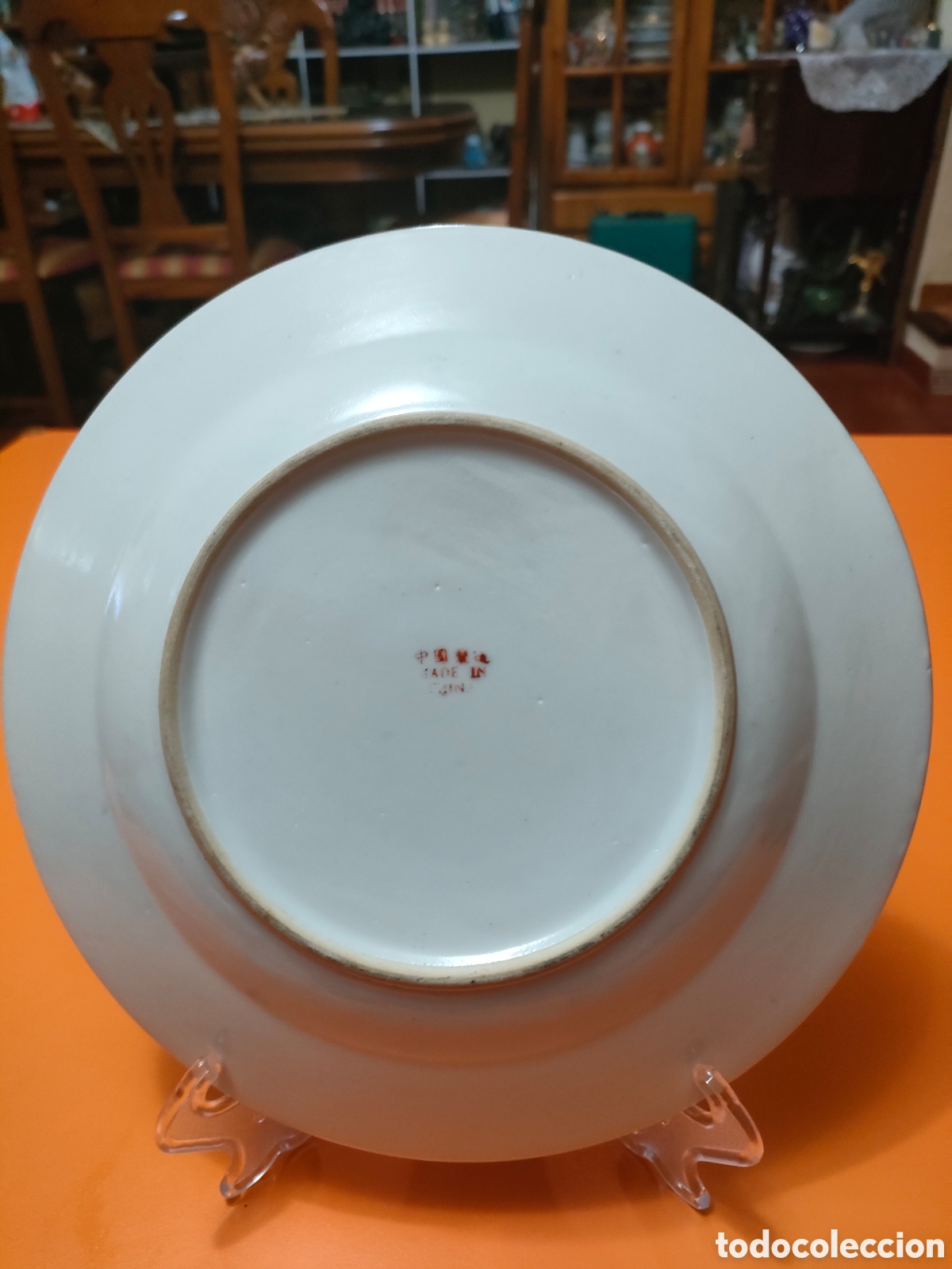 Antig&uuml;edades: Plato chino Macao a&ntilde;o 90 - Foto 4