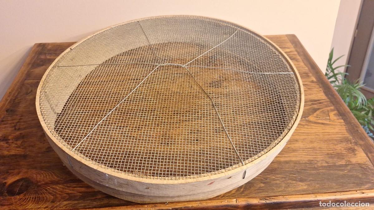Antig&uuml;edades: Antiguo Tamiz Criba Cedazo - Foto 7
