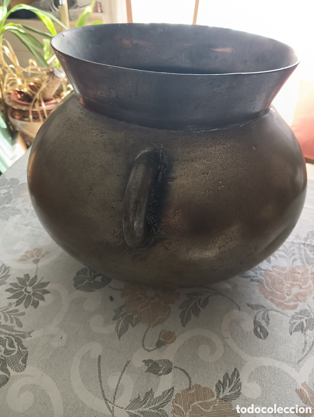 Antig&uuml;edades: Puchero de cobre antiguo - Foto 8