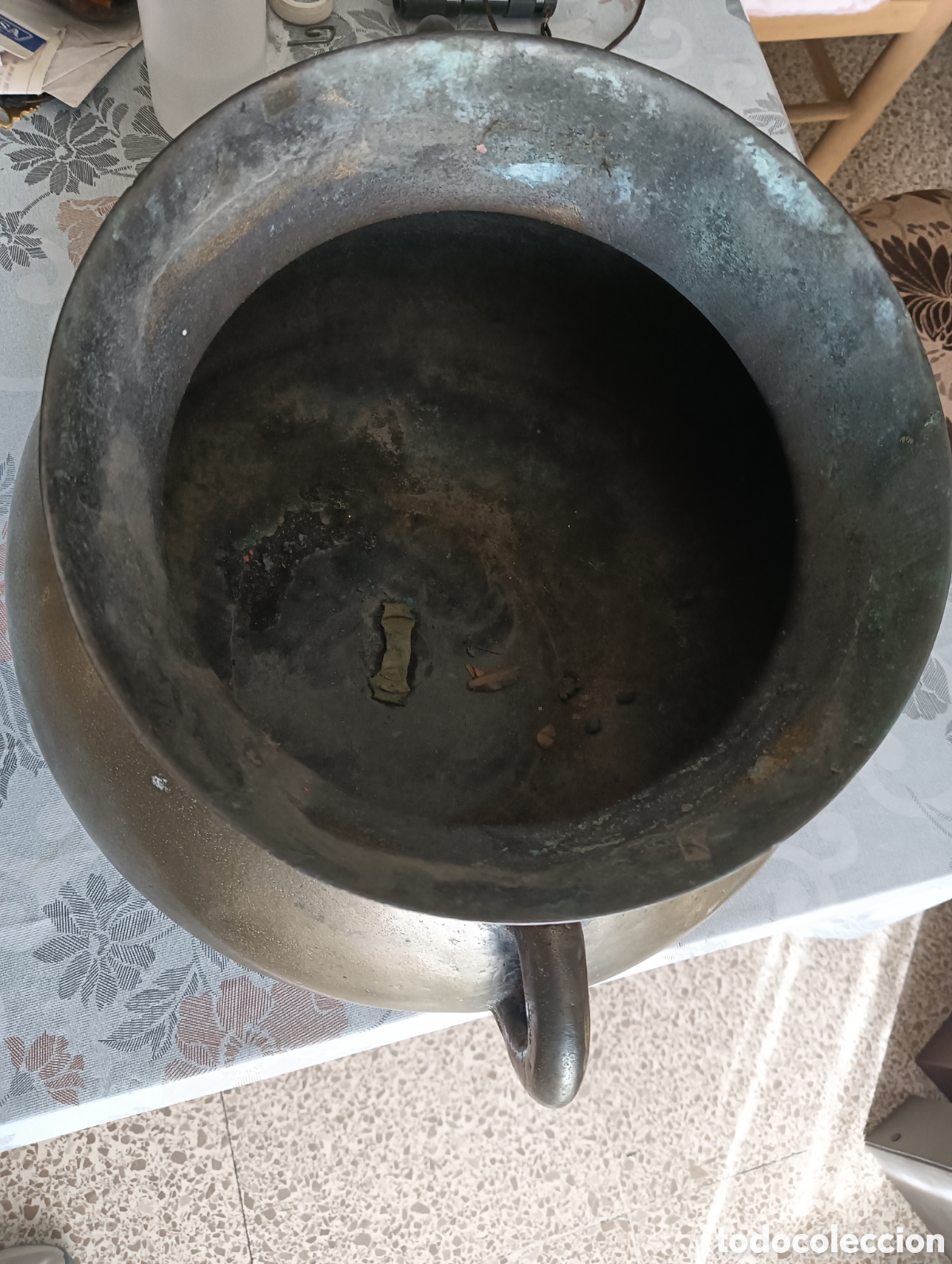 Antig&uuml;edades: Puchero de cobre antiguo - Foto 13