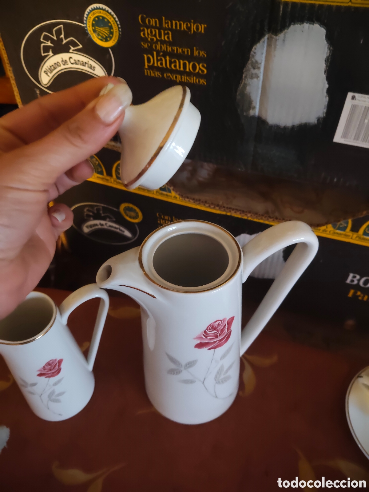 Antig&uuml;edades: Juego de caf&eacute; de San Claudio - Foto 7