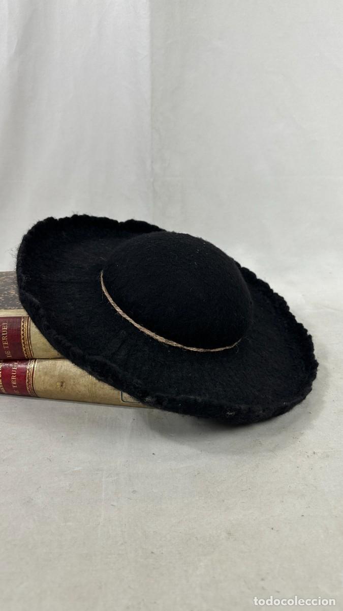 Antig&uuml;edades: Sombrero negro de ala ancha - Foto 8