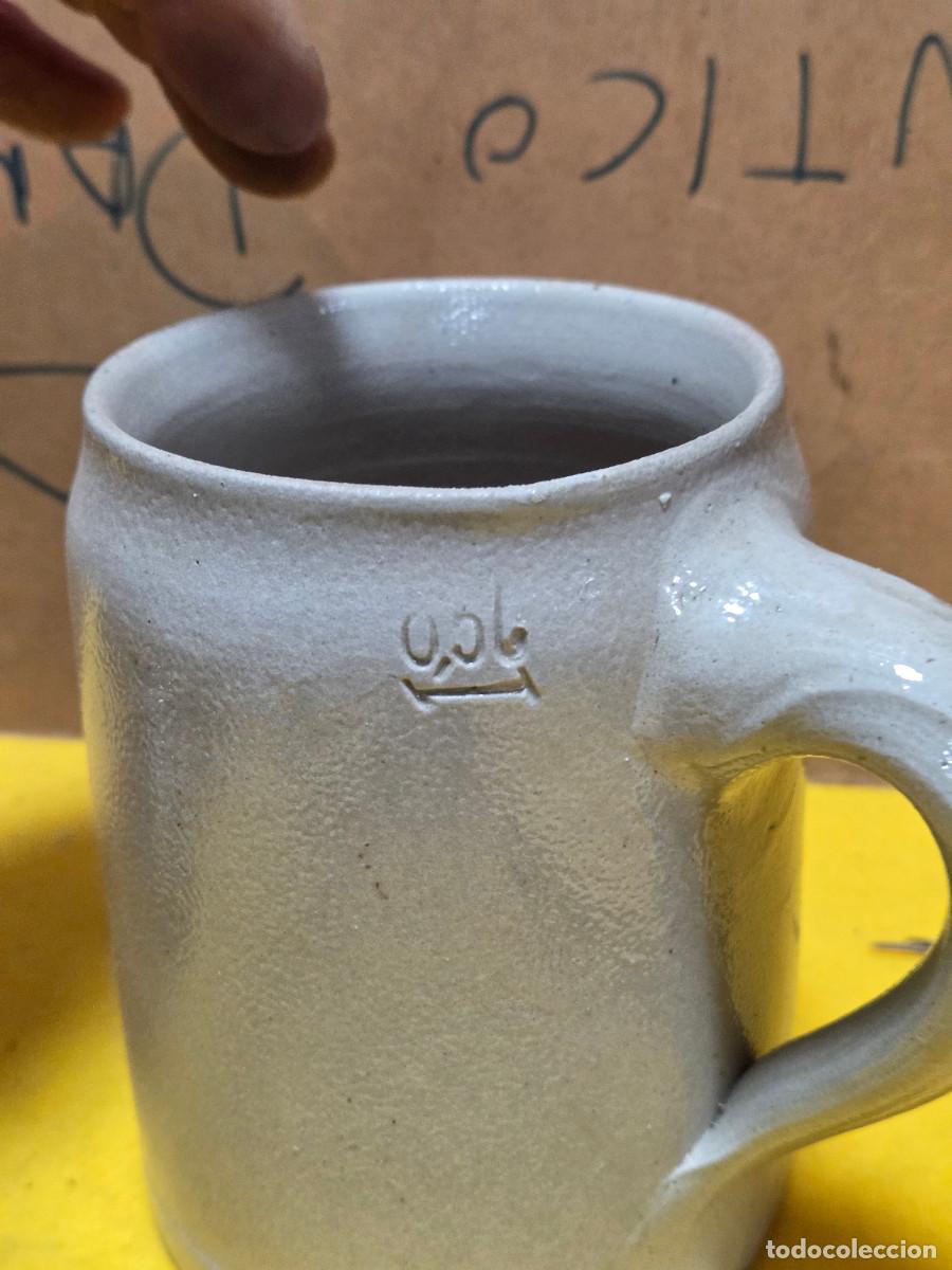 Antig&uuml;edades: jarra de ceramica vintage - Foto 3