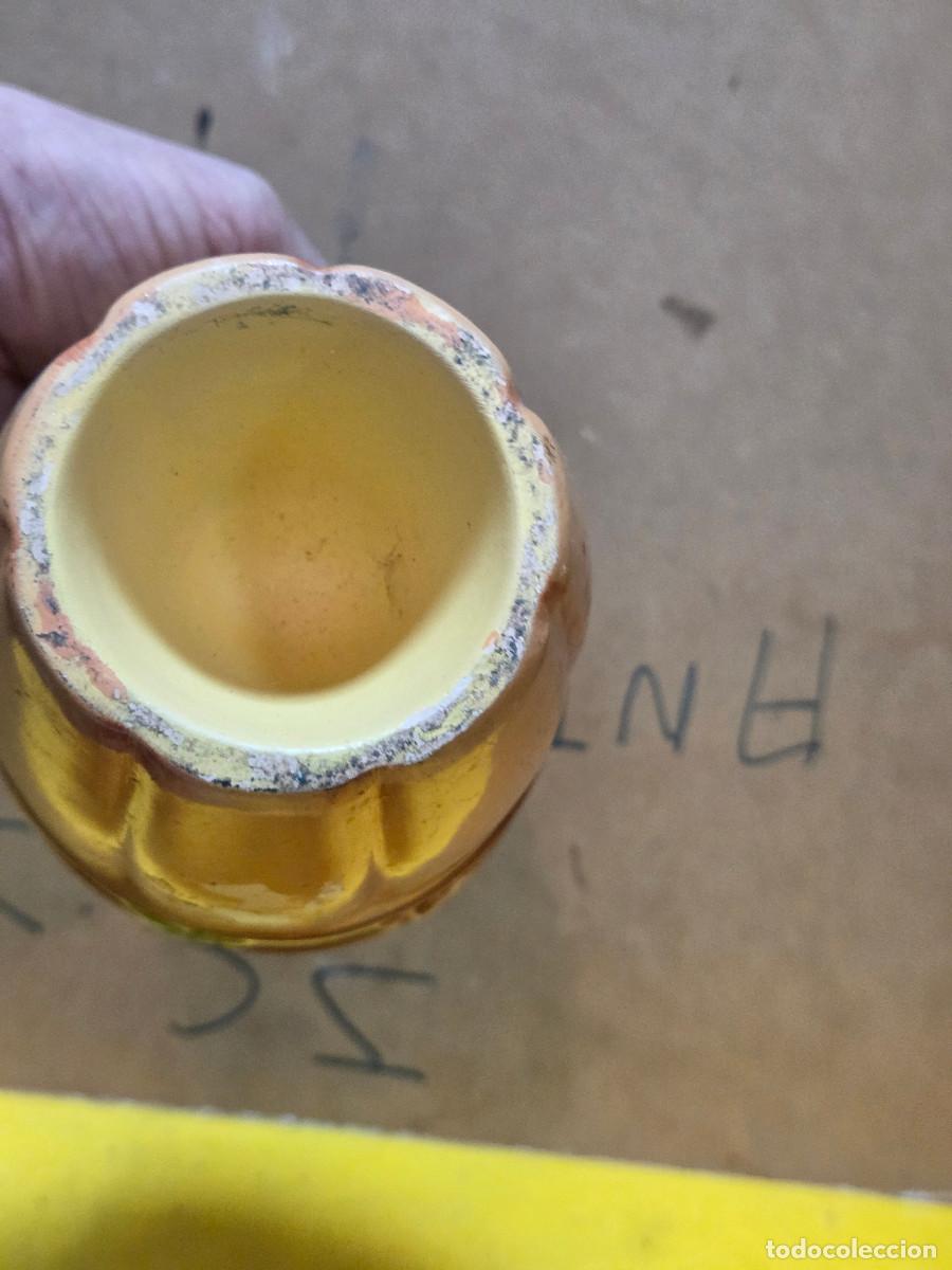 Antig&uuml;edades: maceta de ceramica vintage - Foto 3