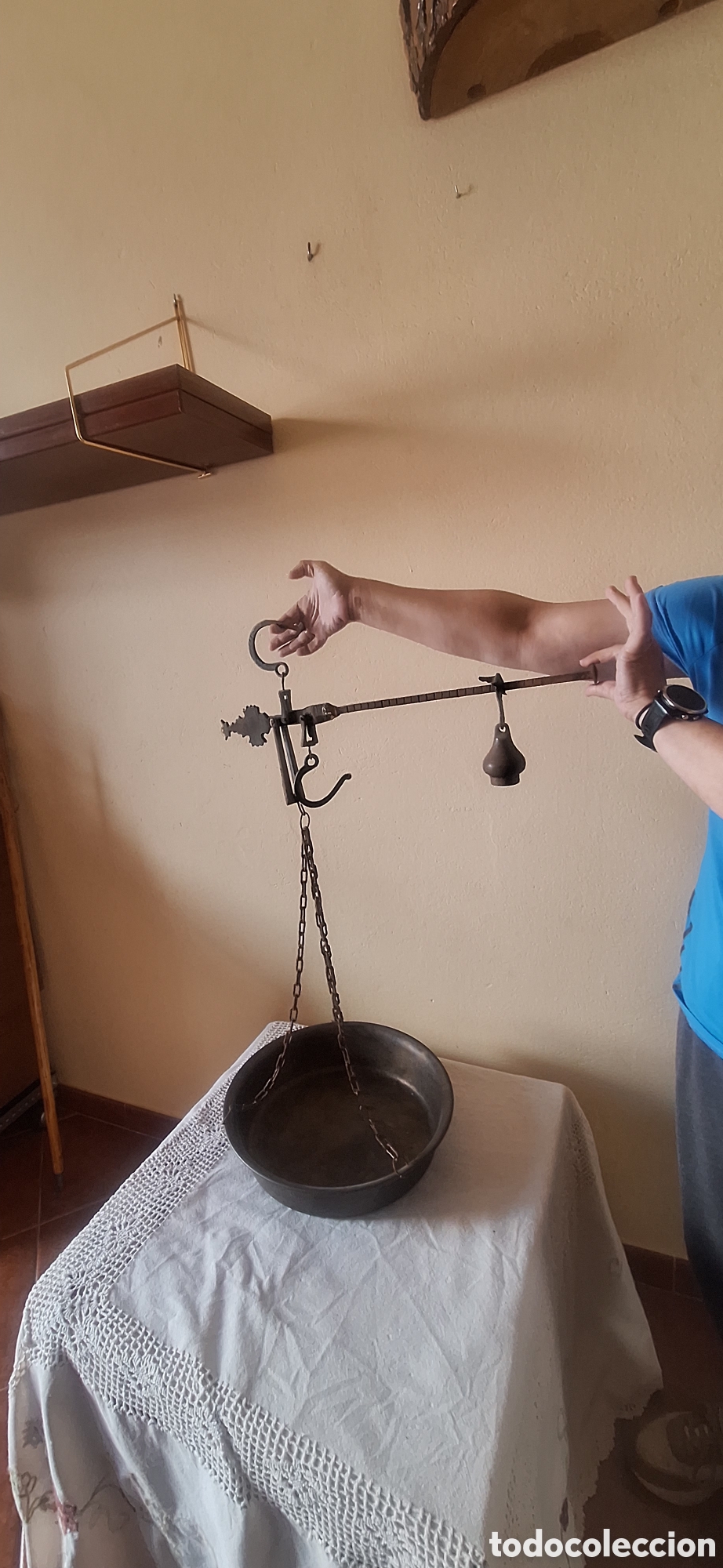 Antig&uuml;edades: Balanza romana antigua - Foto 2