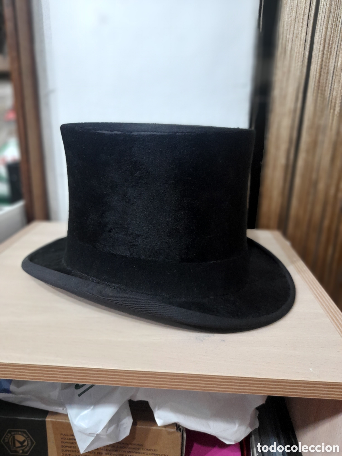 Antig&uuml;edades: Sombrero de copa cl&aacute;sico - Foto 2