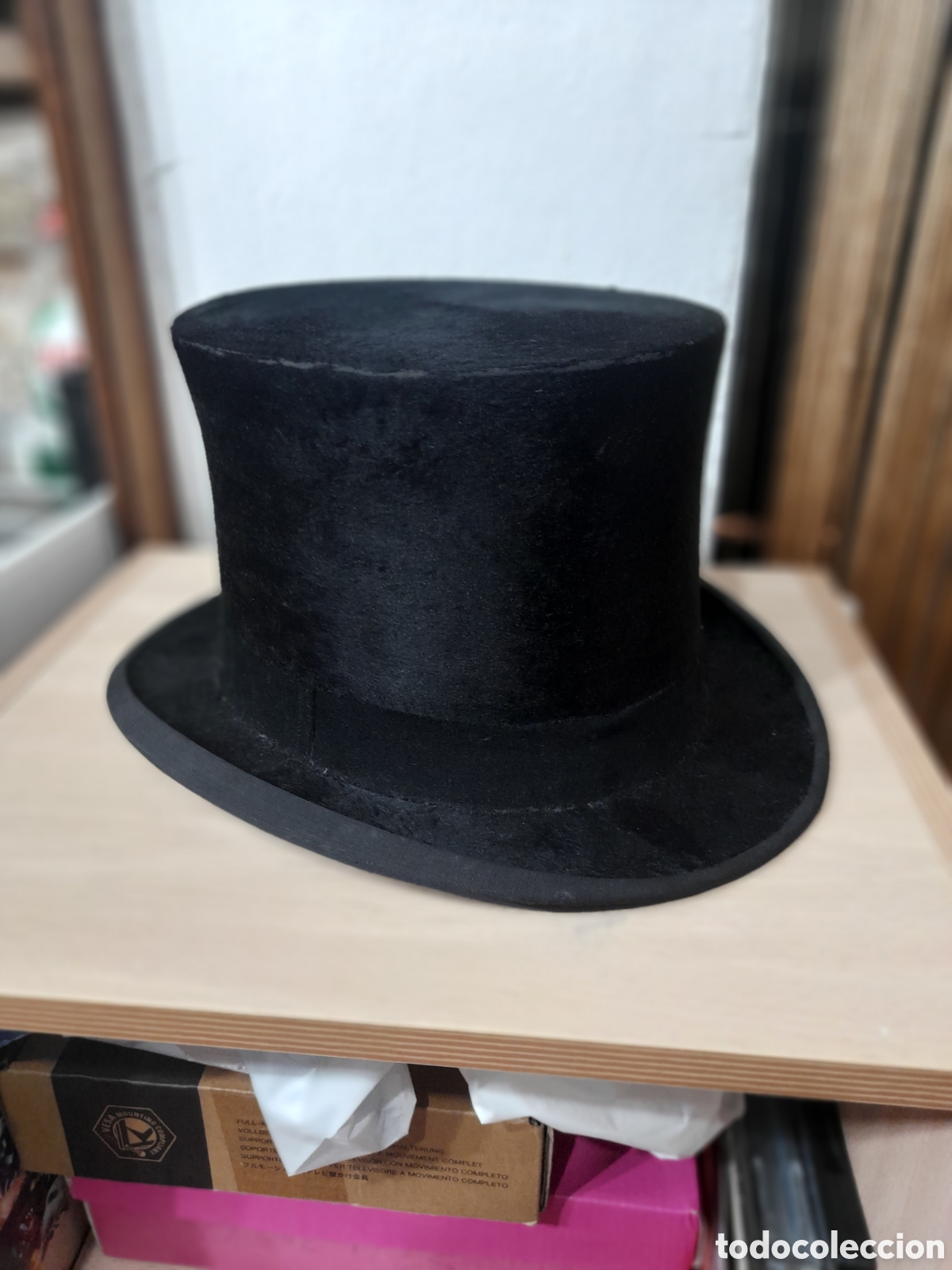 Antig&uuml;edades: Sombrero de copa cl&aacute;sico - Foto 4