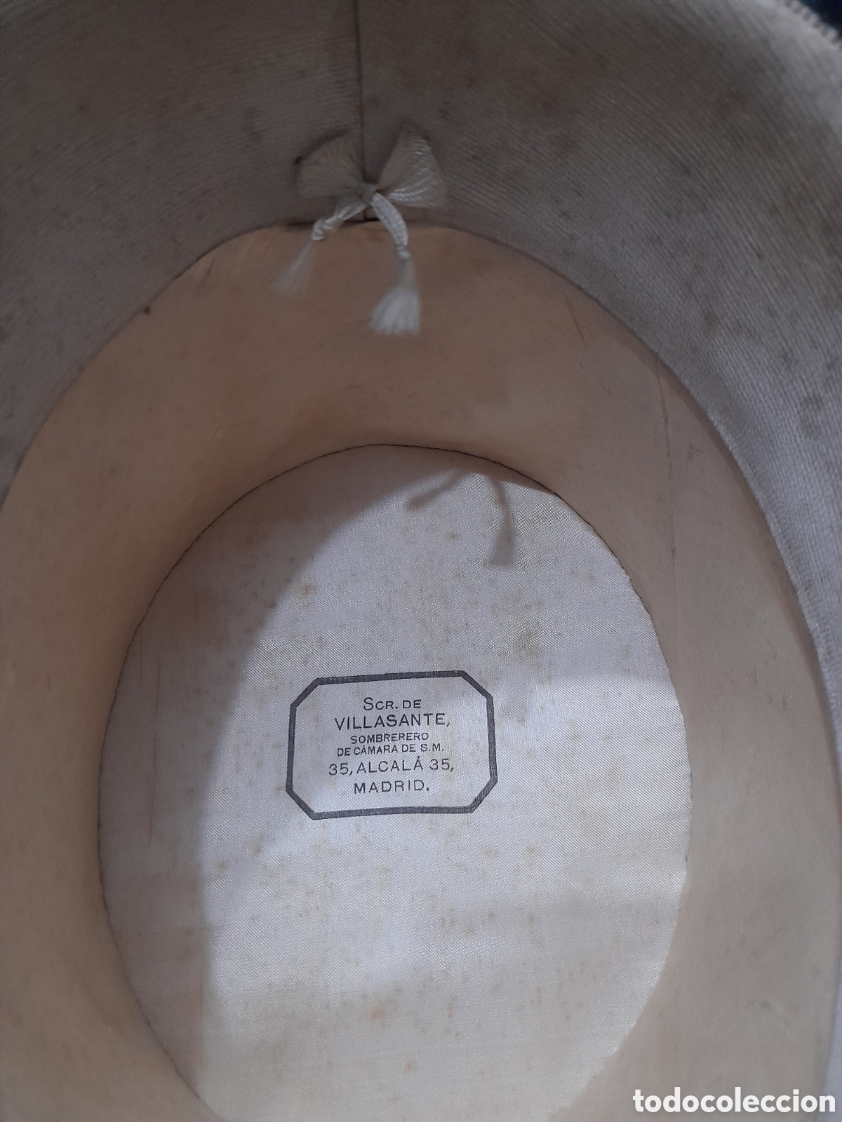 Antig&uuml;edades: Sombrero de copa cl&aacute;sico - Foto 8