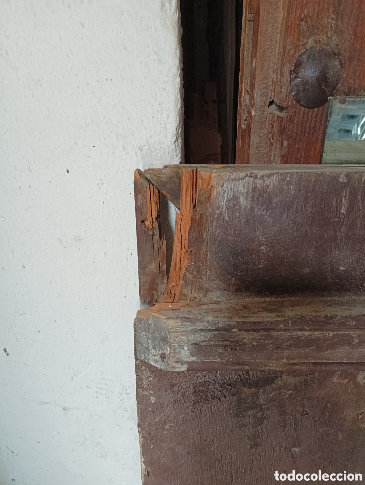 Antig&uuml;edades: PUERTECITA ANTIGUA DE MADERA - Foto 6