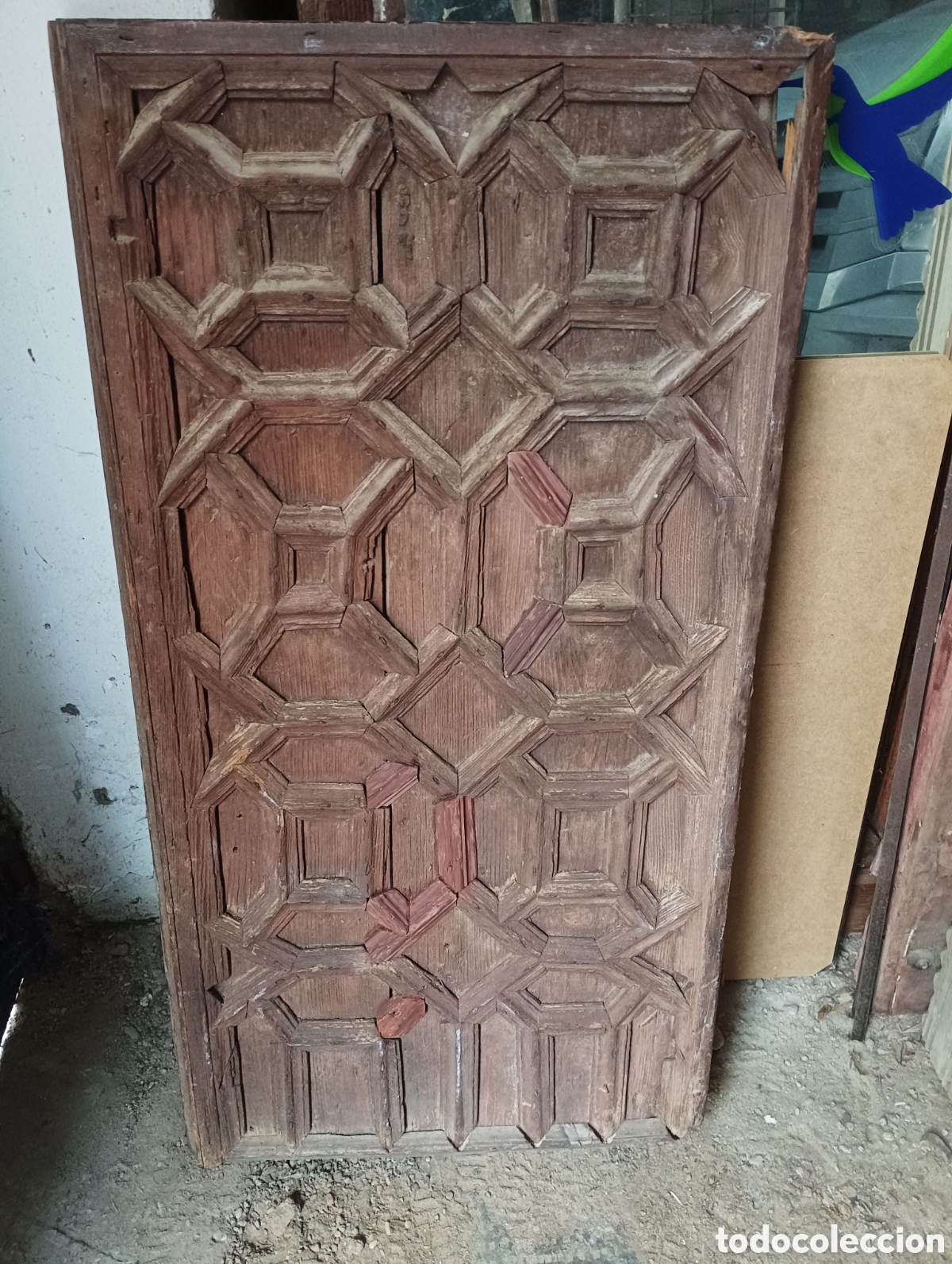 Antig&uuml;edades: PUERTECITA ANTIGUA DE MADERA - Foto 1
