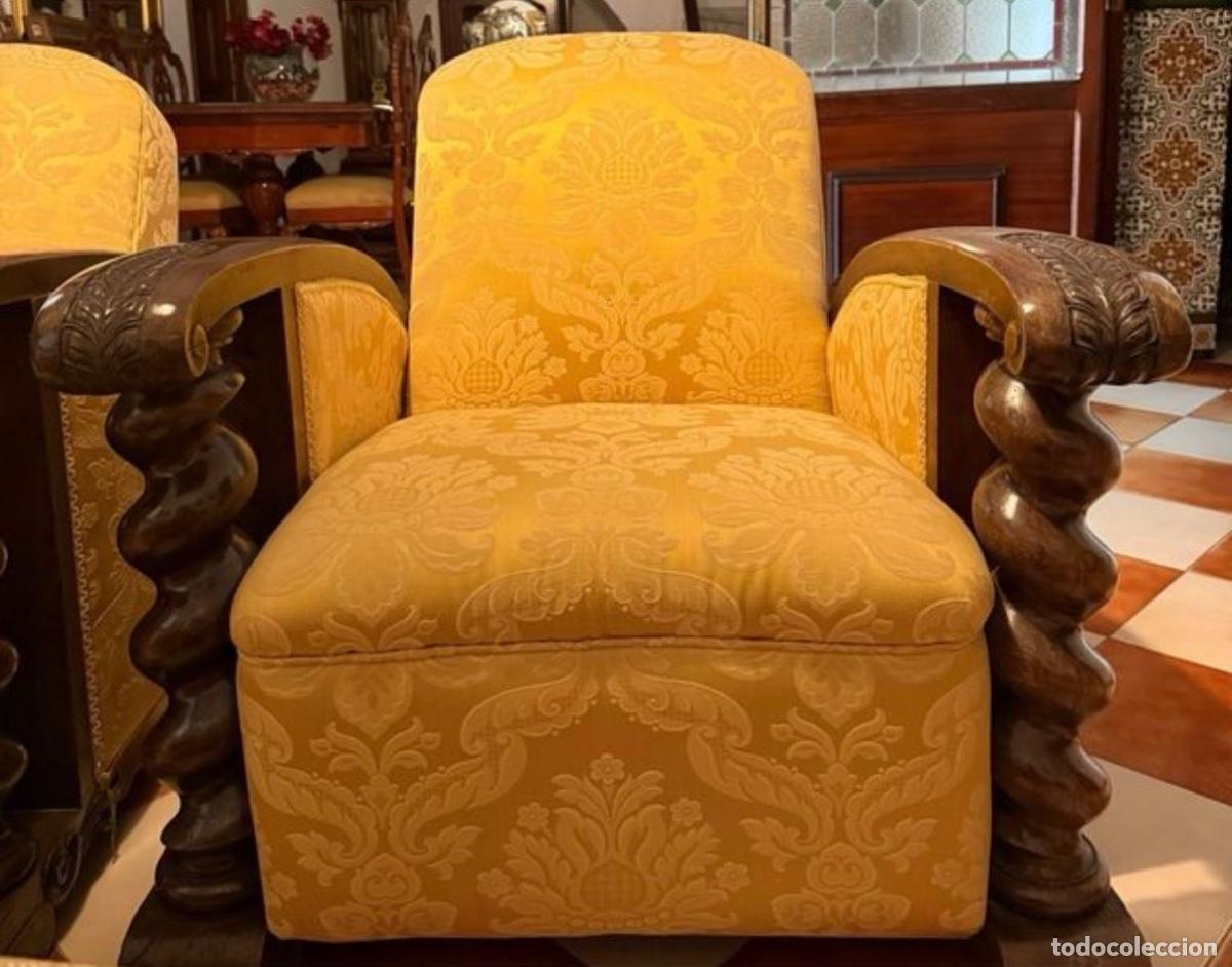 Antig&uuml;edades: Sof&aacute; y sillones antiguos - Foto 4