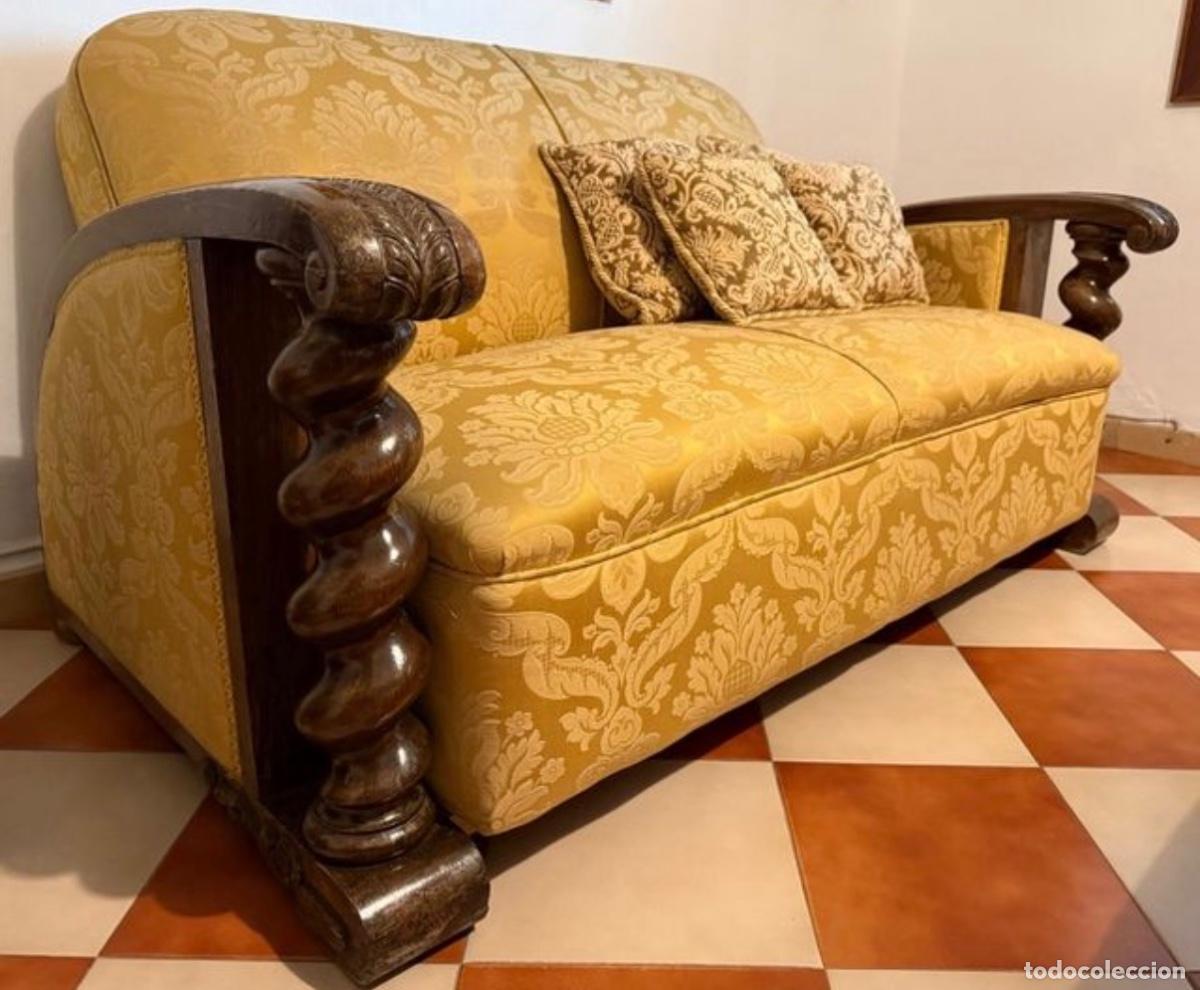 Antig&uuml;edades: Sof&aacute; y sillones antiguos - Foto 7