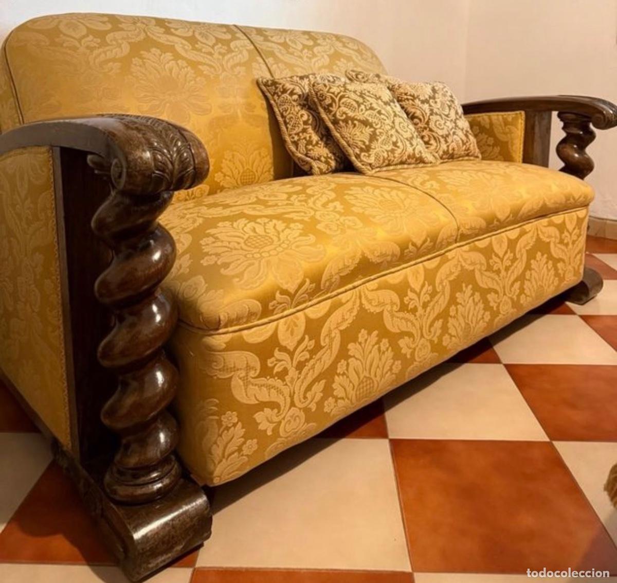 Antig&uuml;edades: Sof&aacute; y sillones antiguos - Foto 8