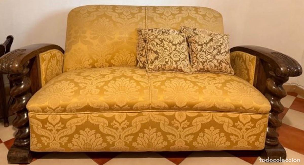 Antig&uuml;edades: Sof&aacute; y sillones antiguos - Foto 9
