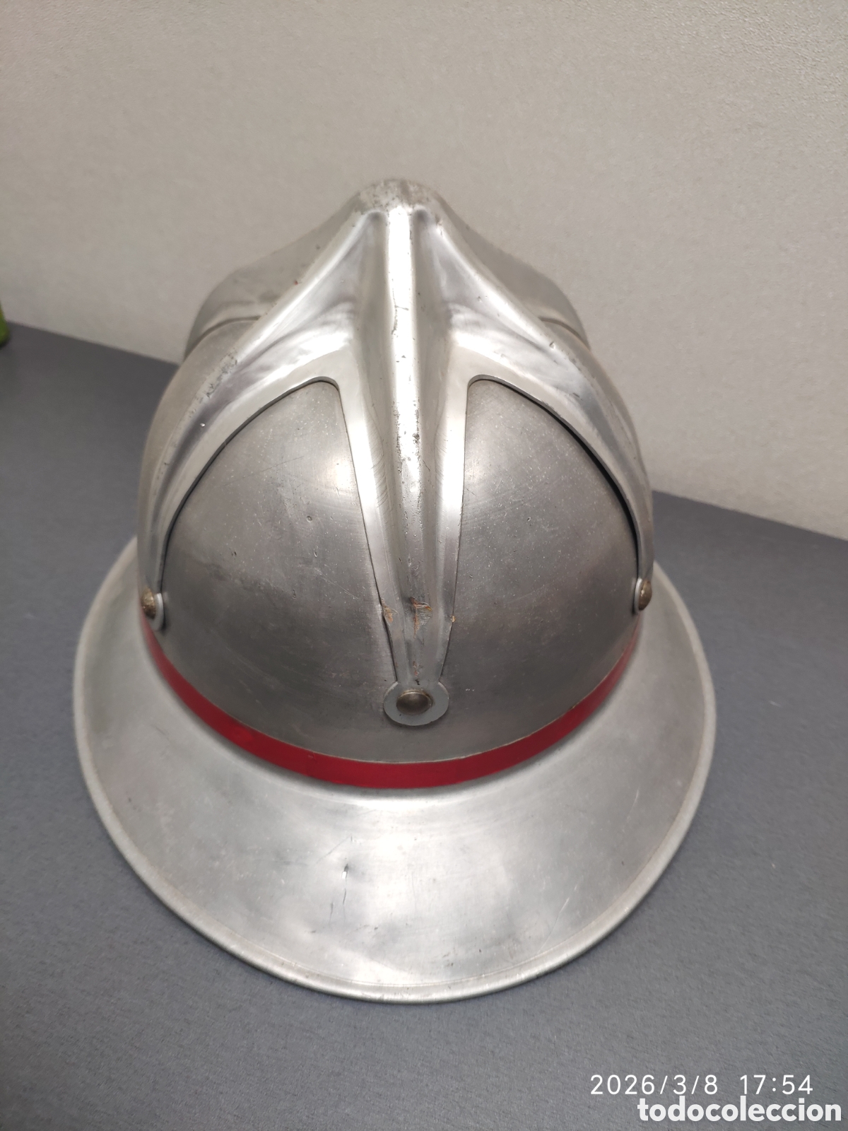Antig&uuml;edades: Antiguo casco de bombero austriaco - Foto 5