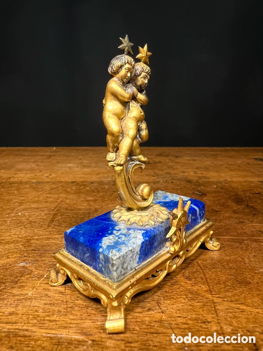 Antig&uuml;edades: Expositor, plata y lapisl&aacute;zuli. S.XIX - Foto 4