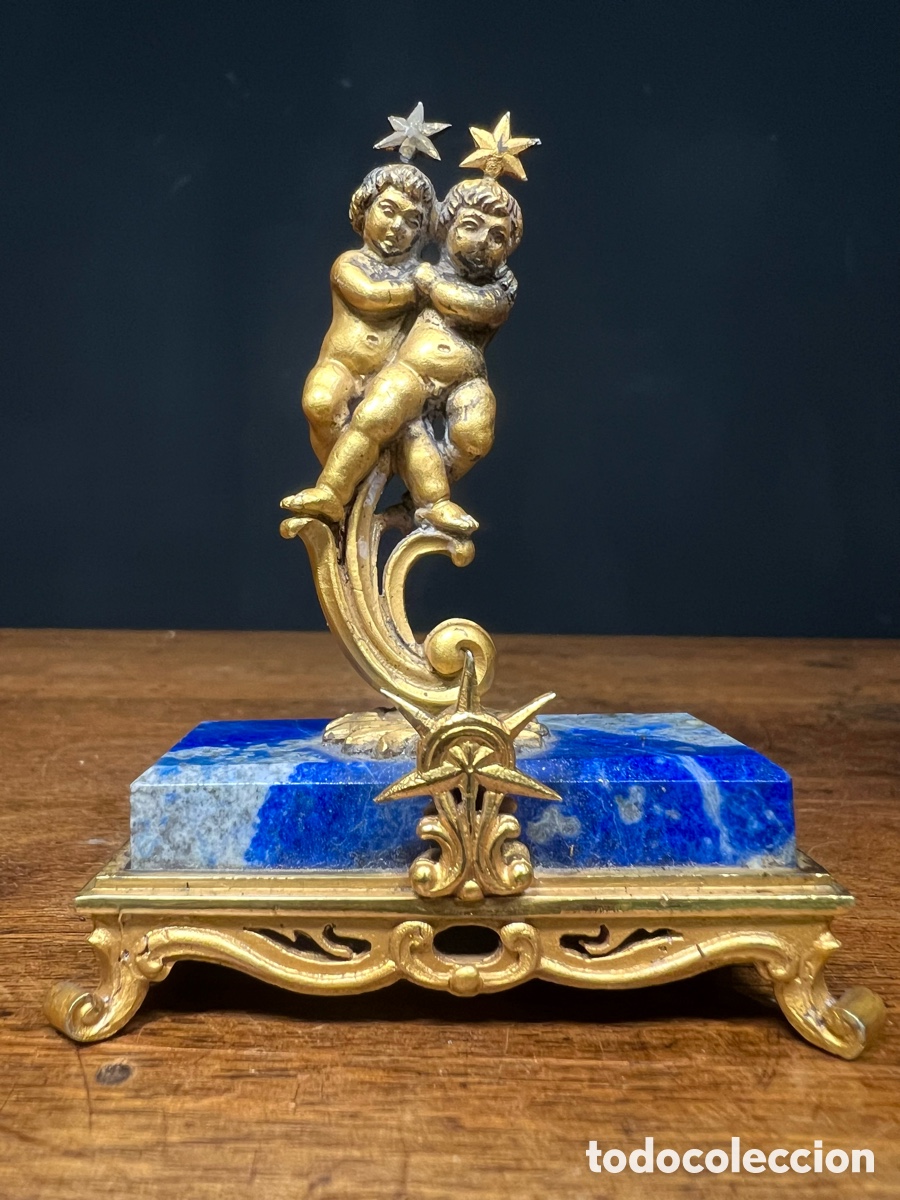 Antig&uuml;edades: Expositor, plata y lapisl&aacute;zuli. S.XIX - Foto 5