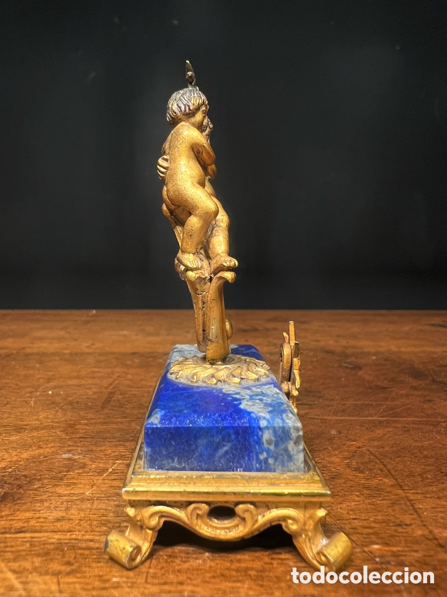 Antig&uuml;edades: Expositor, plata y lapisl&aacute;zuli. S.XIX - Foto 6