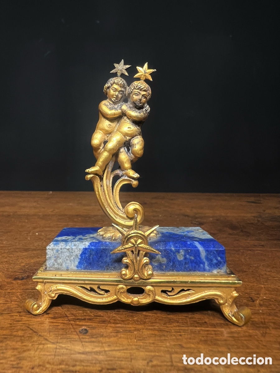 Antig&uuml;edades: Expositor, plata y lapisl&aacute;zuli. S.XIX - Foto 11