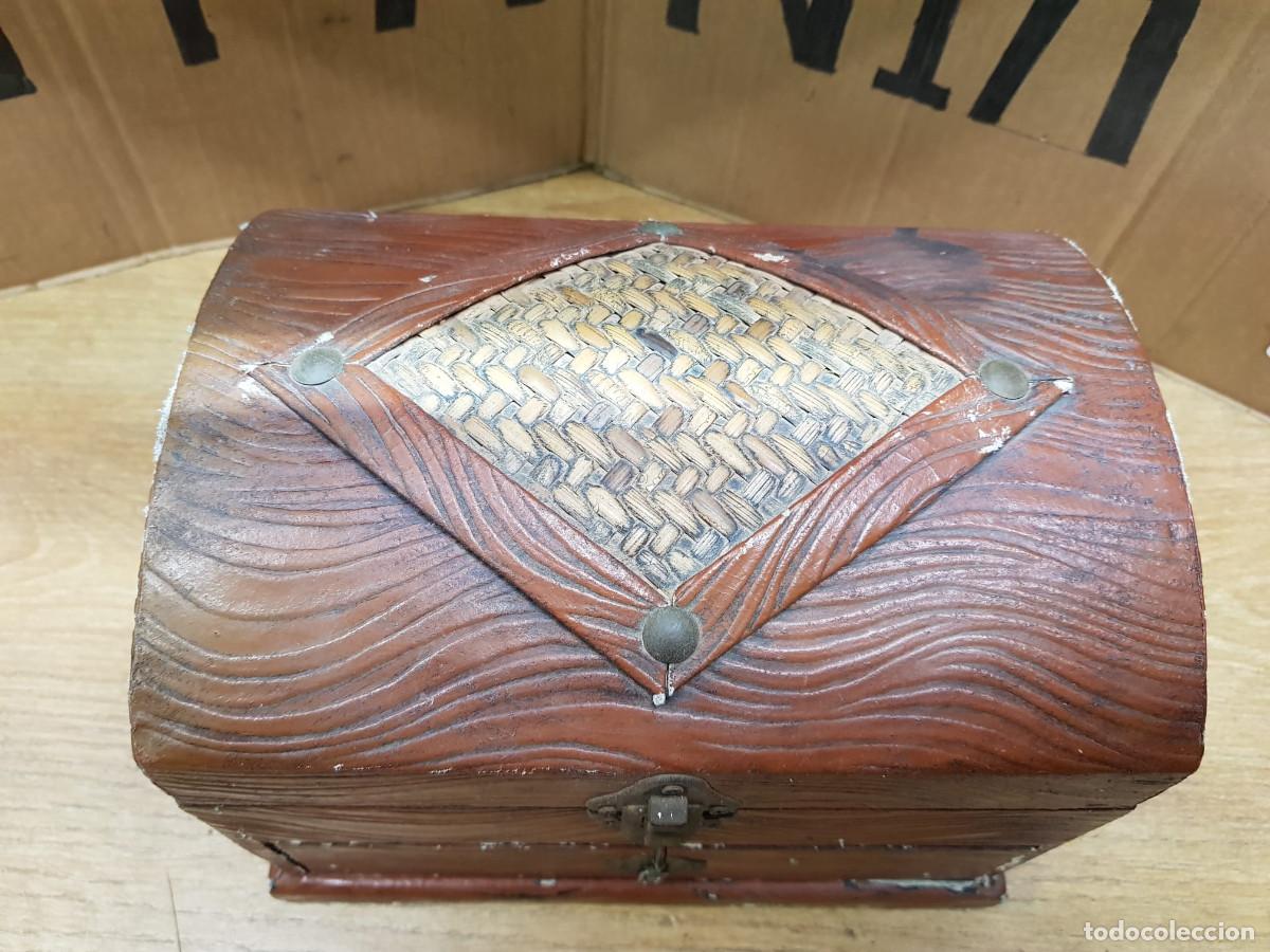 Antig&uuml;edades: ANTIGUO JOYERO DE MADERA - Foto 2