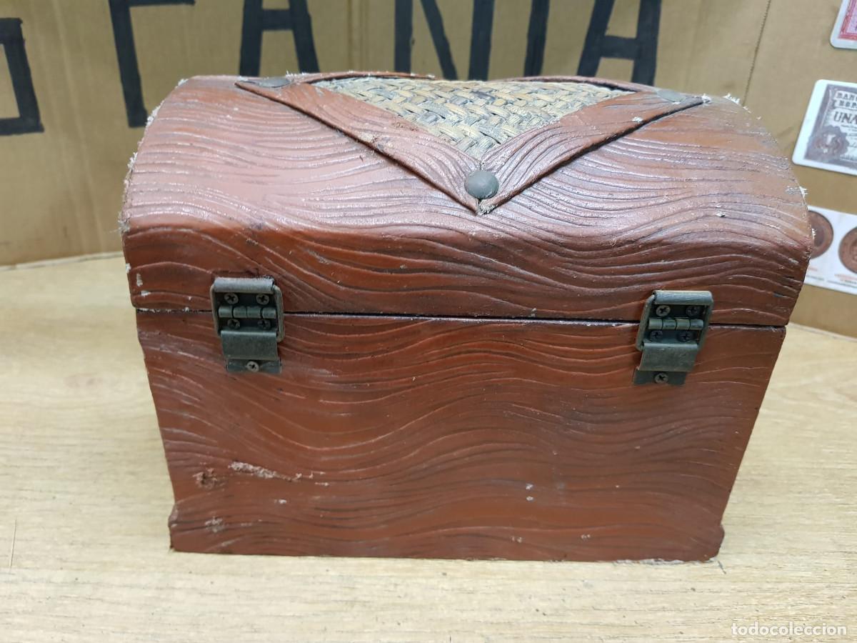 Antig&uuml;edades: ANTIGUO JOYERO DE MADERA - Foto 6