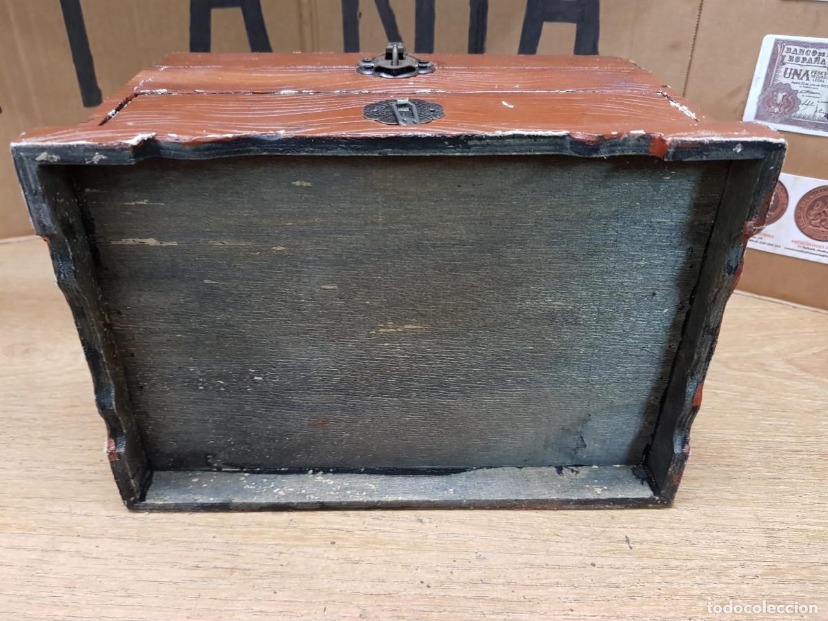Antig&uuml;edades: ANTIGUO JOYERO DE MADERA - Foto 8