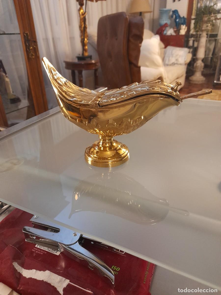 Antig&uuml;edades: Naveta Lit&uacute;rgica en bronce - Foto 2