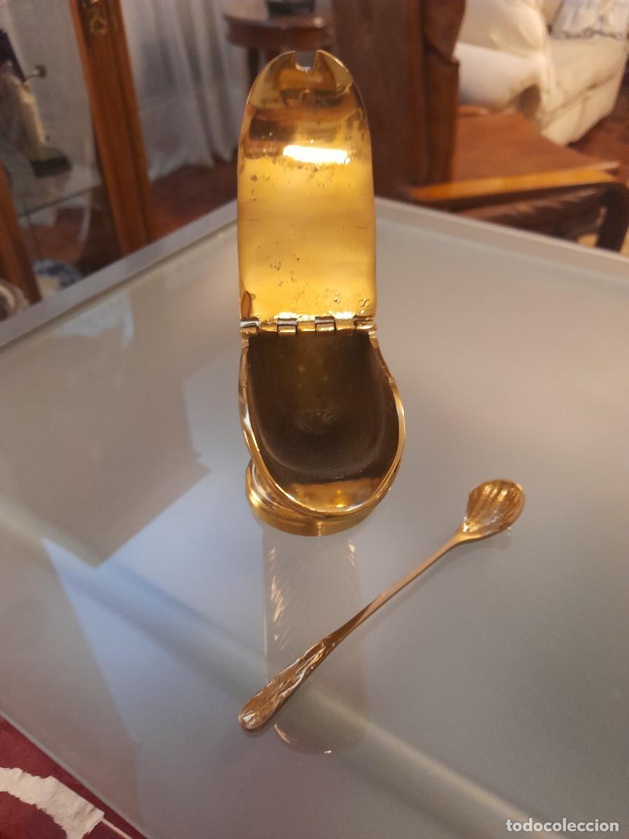 Antig&uuml;edades: Naveta Lit&uacute;rgica en bronce - Foto 4
