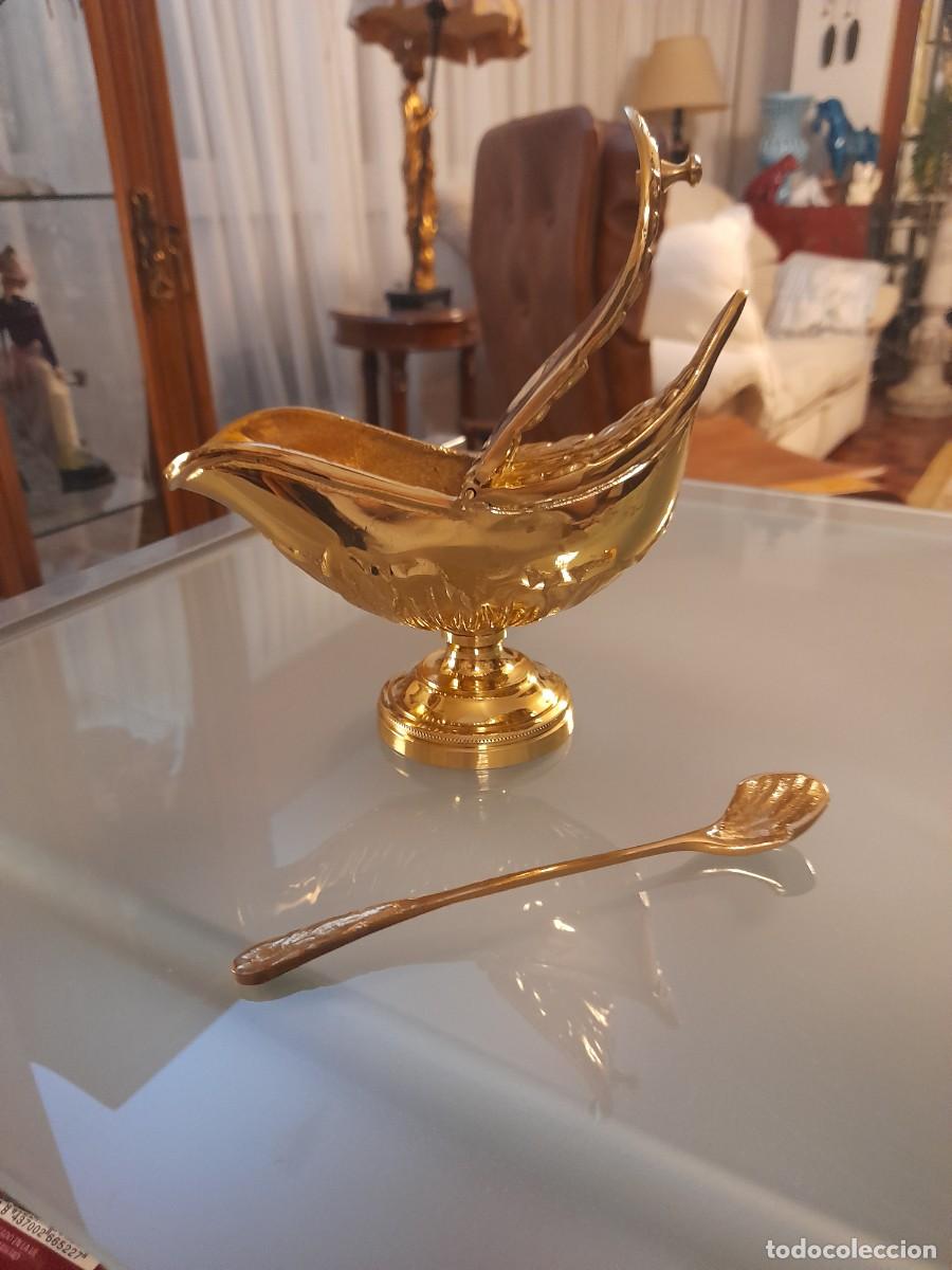 Antig&uuml;edades: Naveta Lit&uacute;rgica en bronce - Foto 5