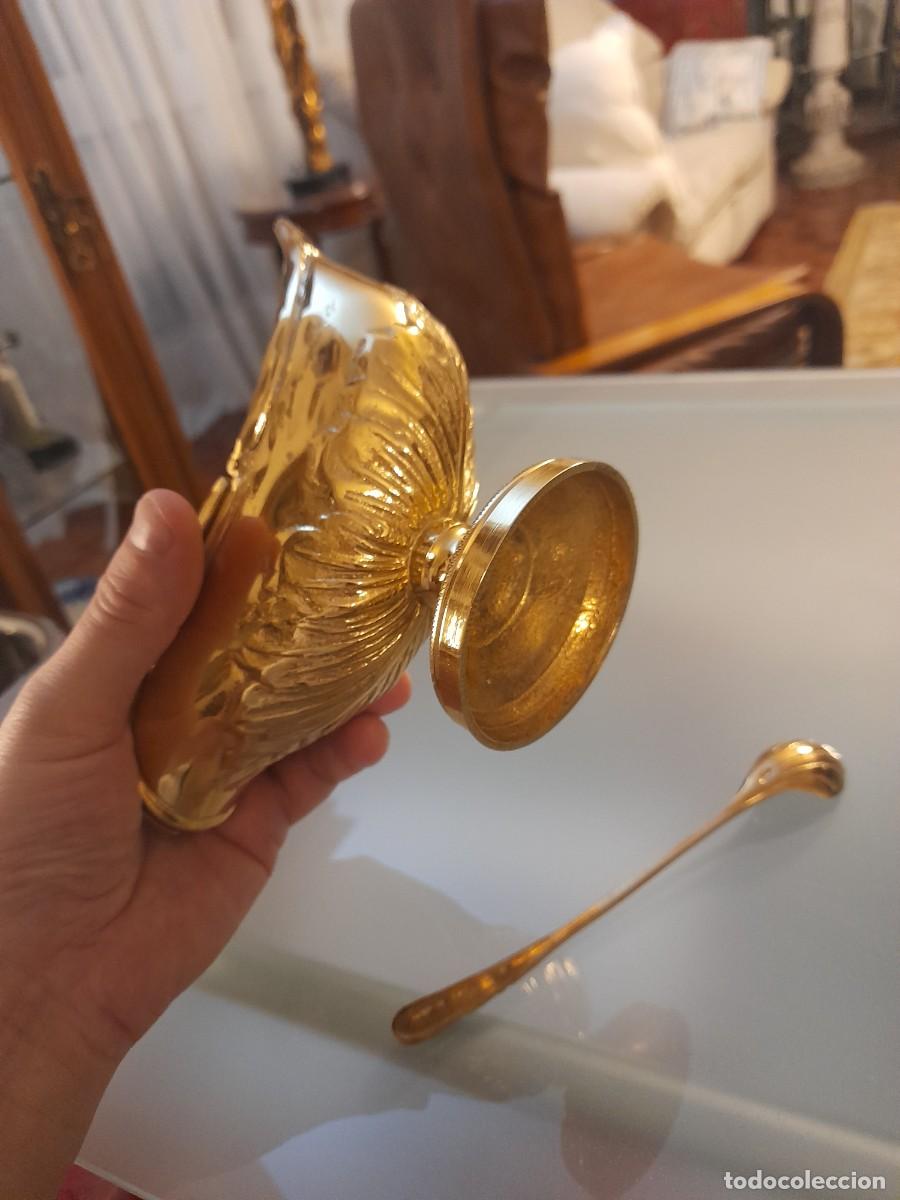 Antig&uuml;edades: Naveta Lit&uacute;rgica en bronce - Foto 6