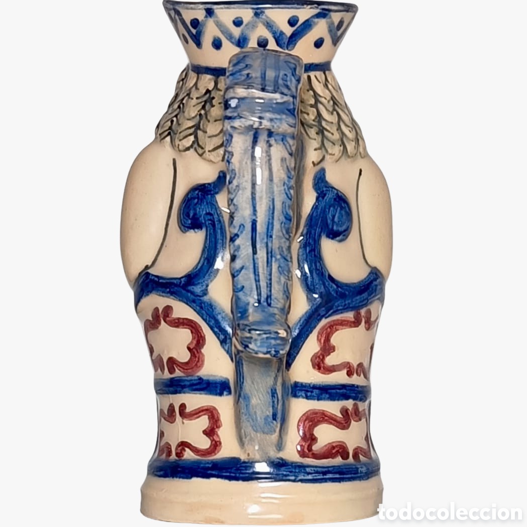 Antig&uuml;edades: Jarra Mambr&uacute; Con Vestimenta De &Eacute;poca - Foto 2