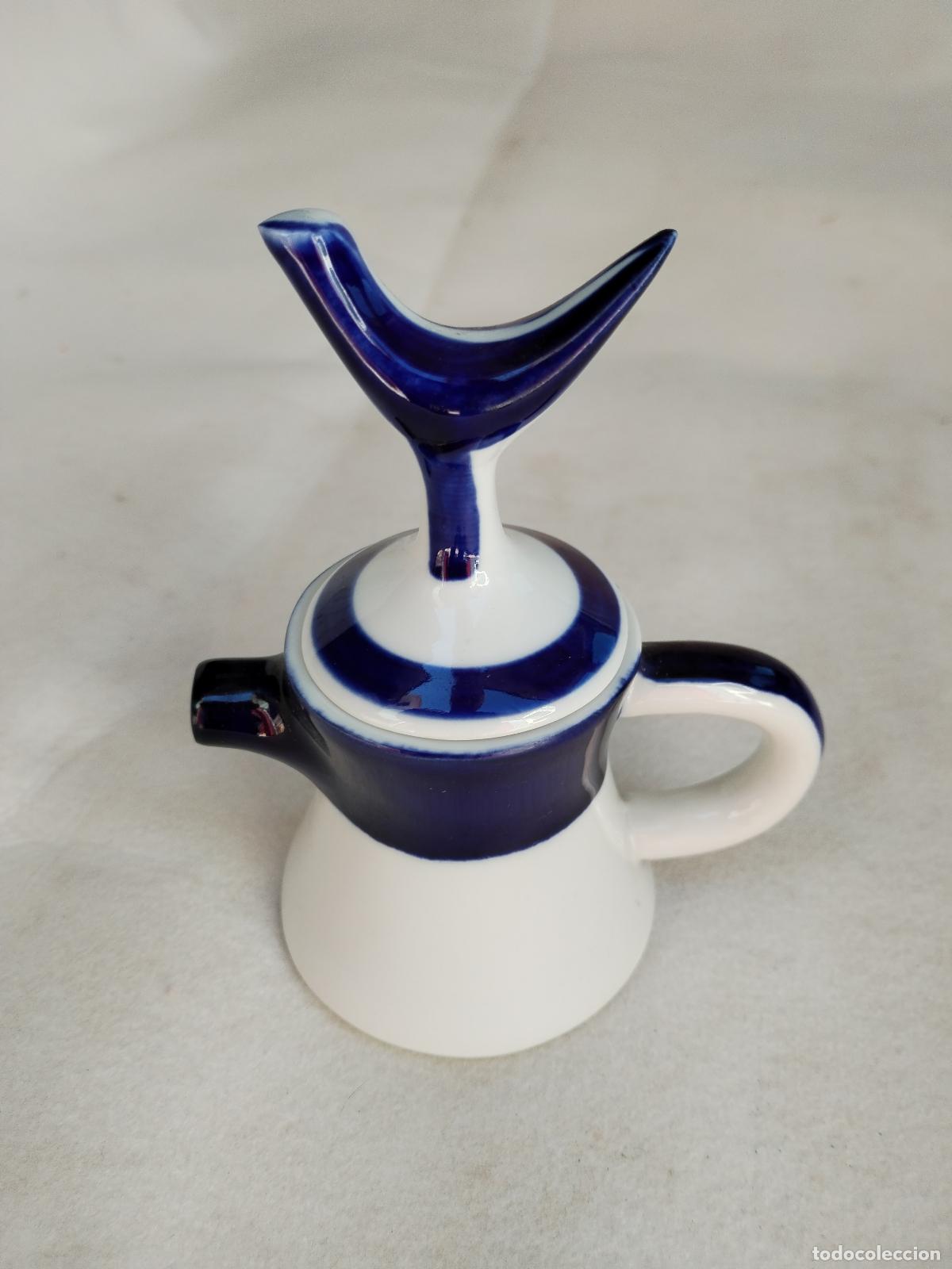 Antig&uuml;edades: sargadelos jarra color azul - Foto 1