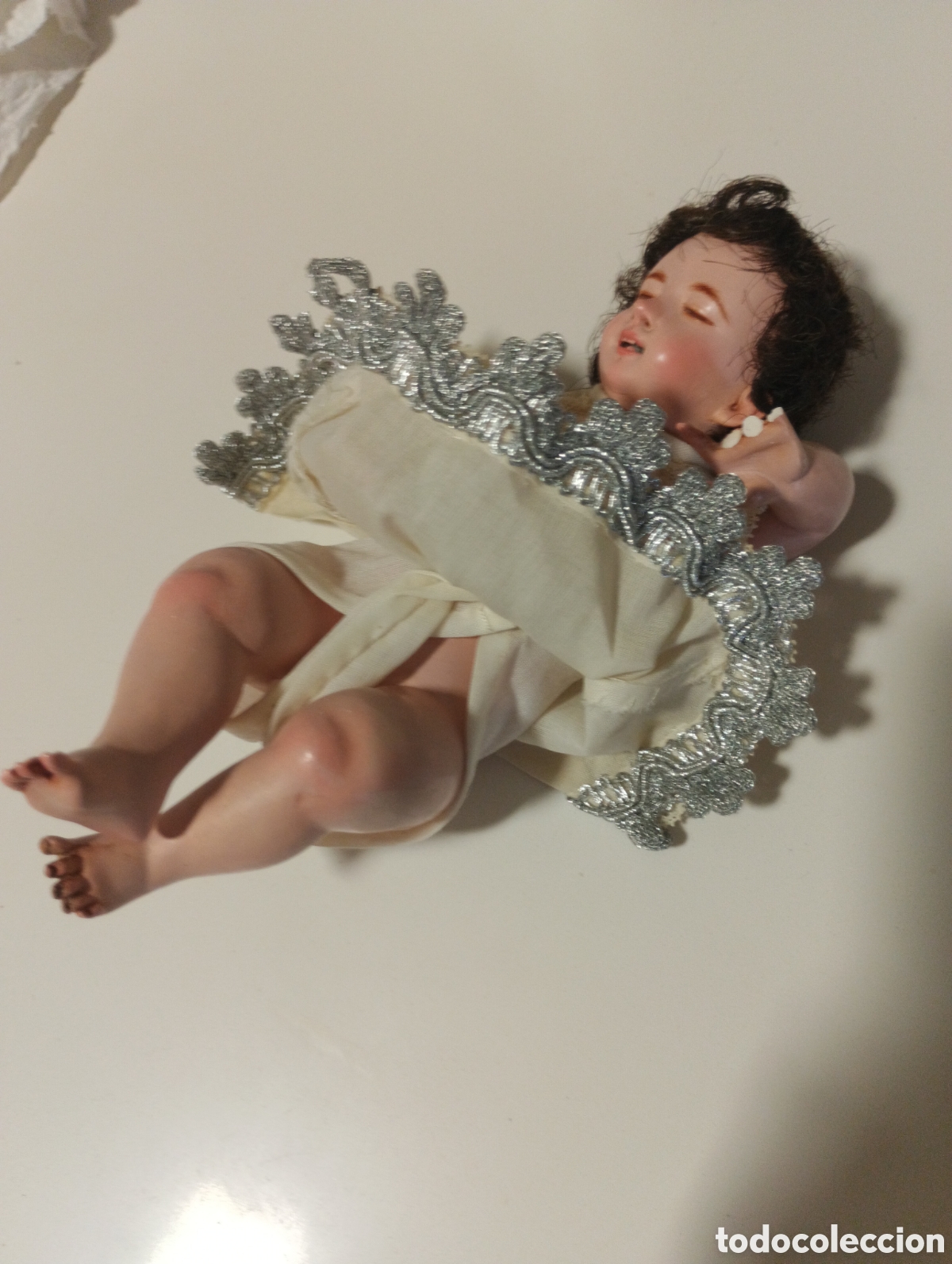 Antig&uuml;edades: Ni&ntilde;o Jes&uacute;s de vestir - Foto 2