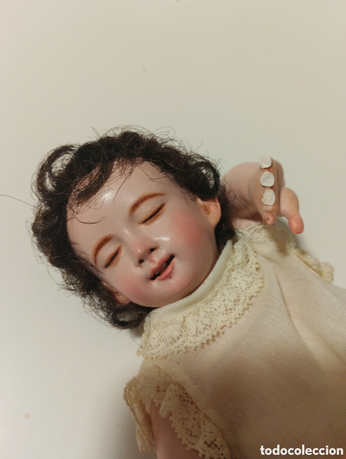 Antig&uuml;edades: Ni&ntilde;o Jes&uacute;s de vestir - Foto 3