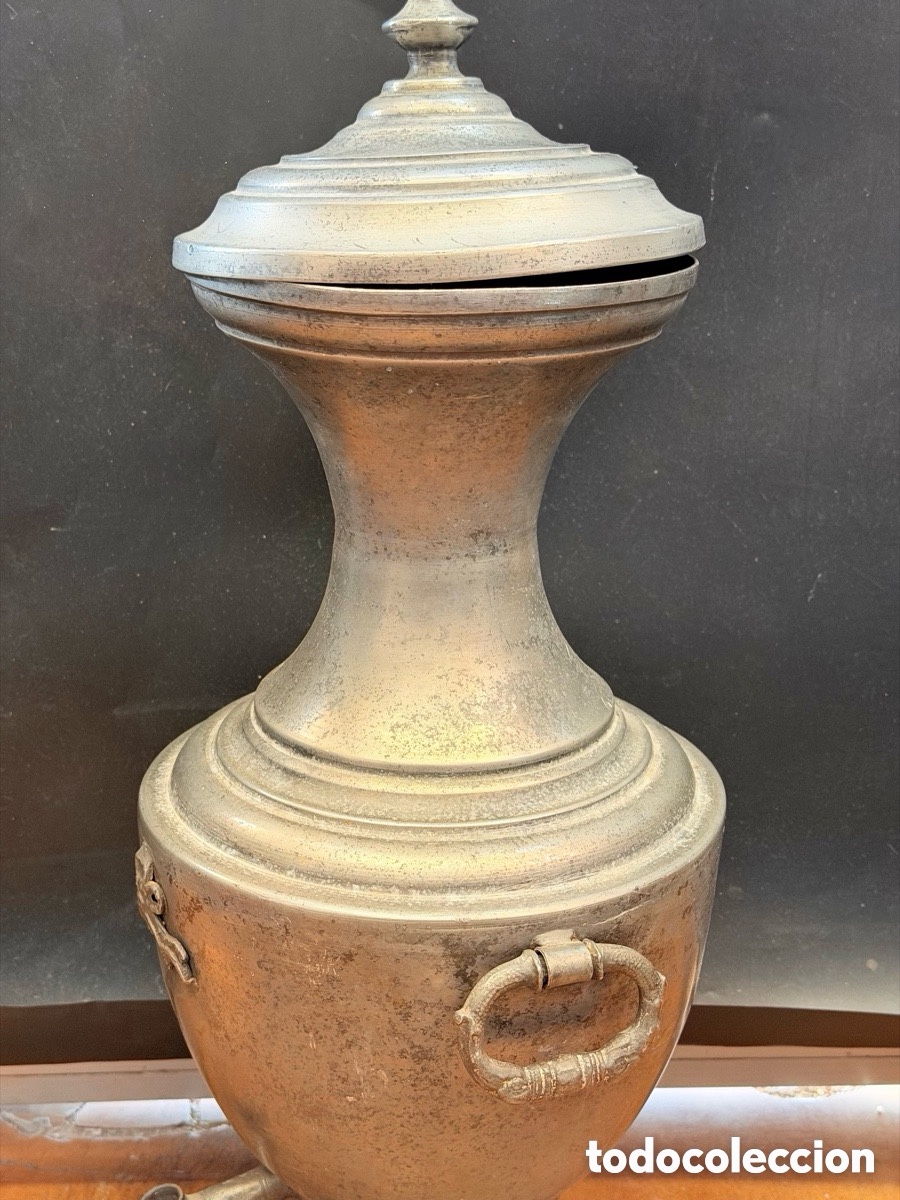 Antig&uuml;edades: Antiguo samovar ruso S.XIX - Foto 4