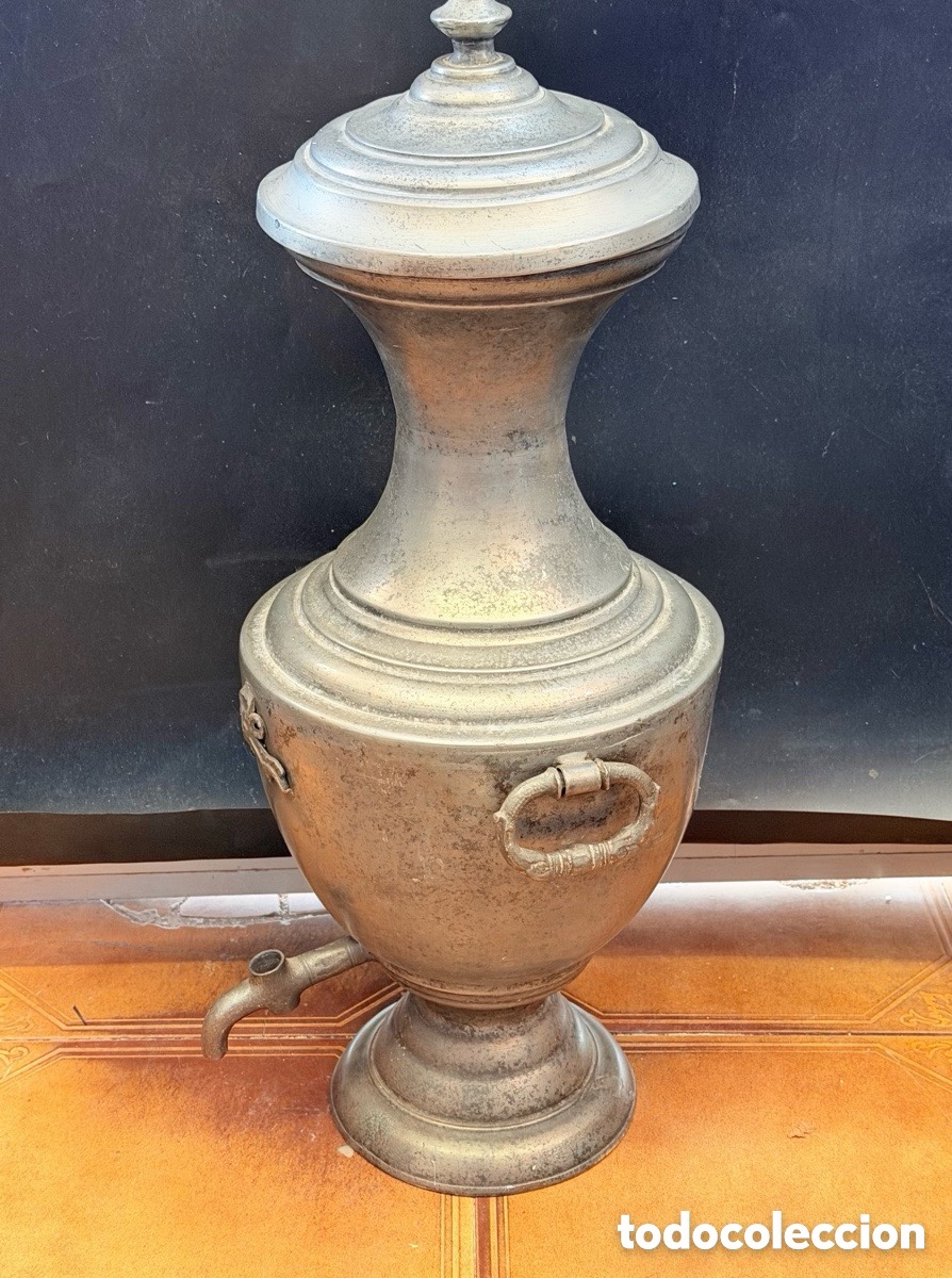 Antig&uuml;edades: Antiguo samovar ruso S.XIX - Foto 5