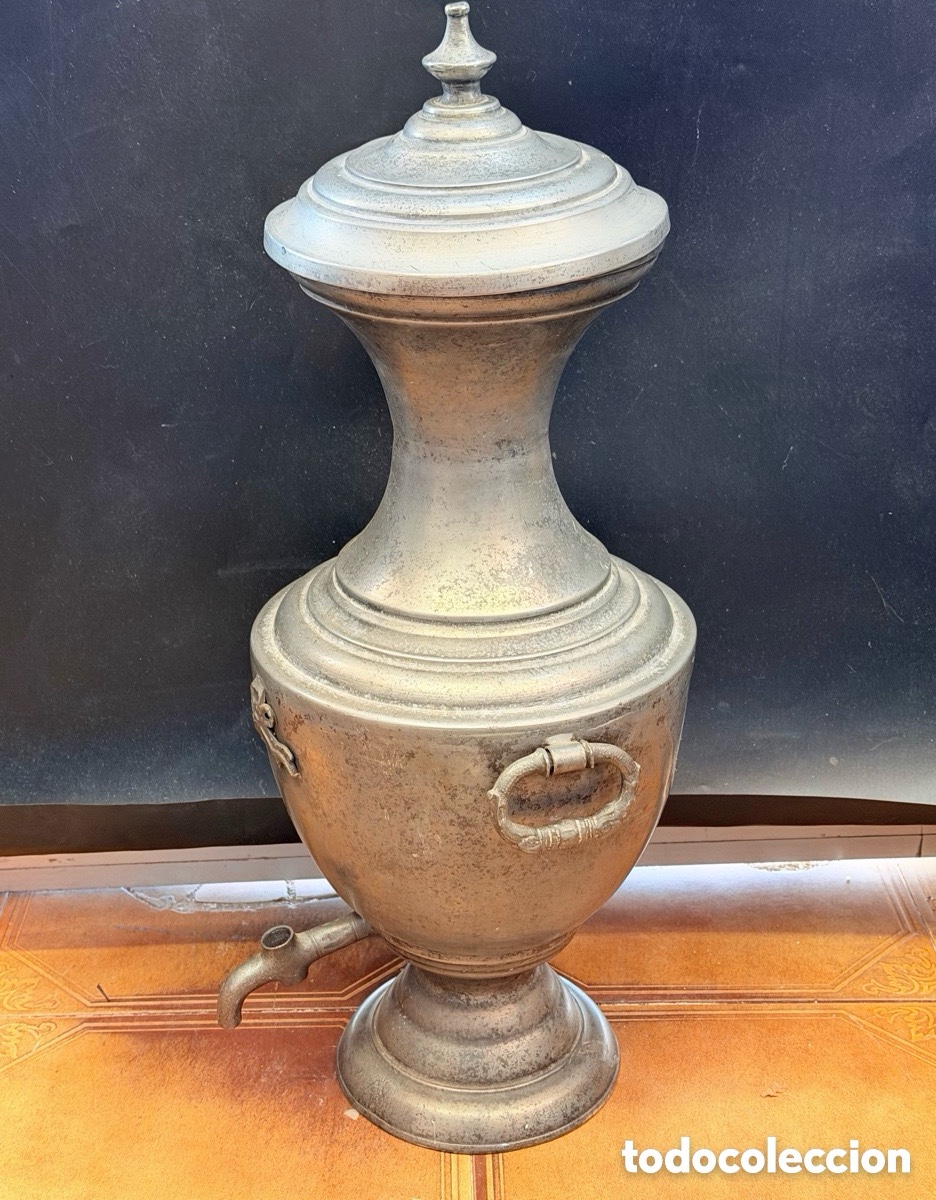 Antig&uuml;edades: Antiguo samovar ruso S.XIX - Foto 6