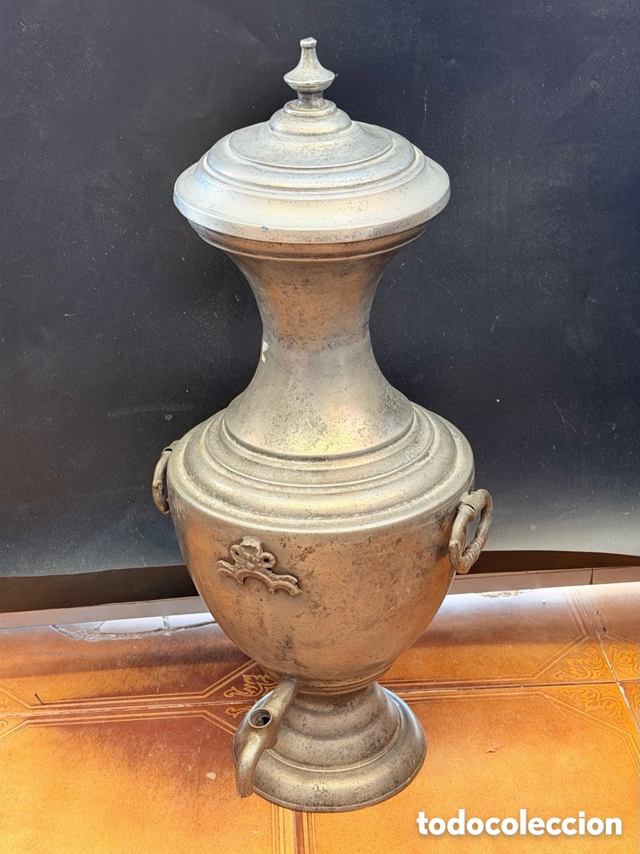Antig&uuml;edades: Antiguo samovar ruso S.XIX - Foto 7