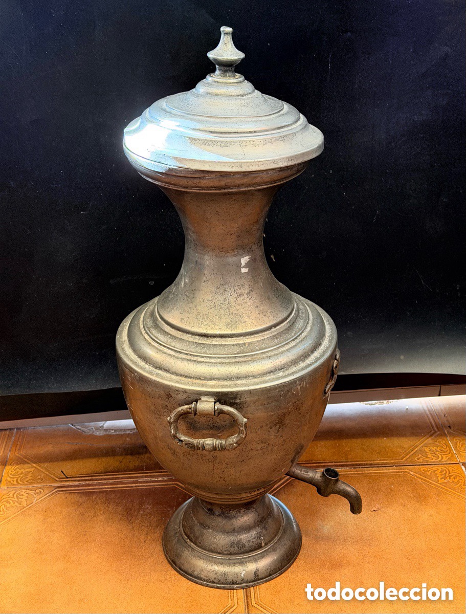 Antig&uuml;edades: Antiguo samovar ruso S.XIX - Foto 10
